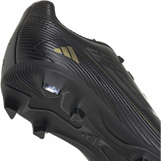 Adidas F50 Club Children Firm Ground Football Boots Черно/сребро Детски футболни бутонки