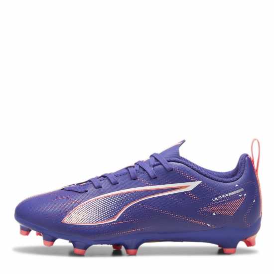 Puma Ultra Play Children's Firm Ground Football Boots Лилаво/Бяло/Оранжево Детски футболни бутонки