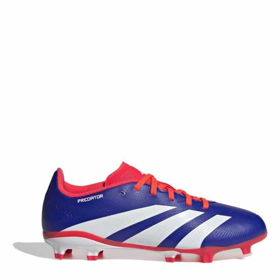 Adidas Predator League Childrens Firm Ground Football Boots Син/Бял/Червен Детски футболни бутонки