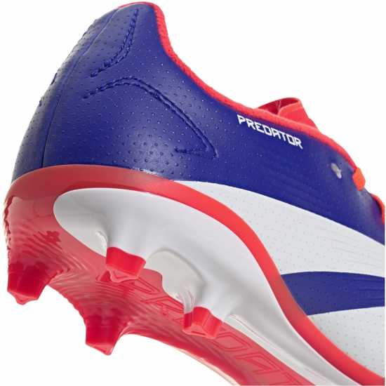 Adidas Predator League Childrens Firm Ground Football Boots Син/Бял/Червен Детски футболни бутонки