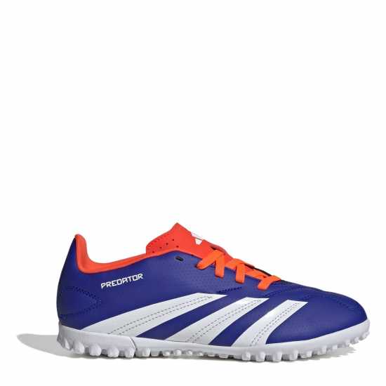 Adidas Predator 24 Club Childrens Astro Turf Football Boots Син/Бял/Червен 