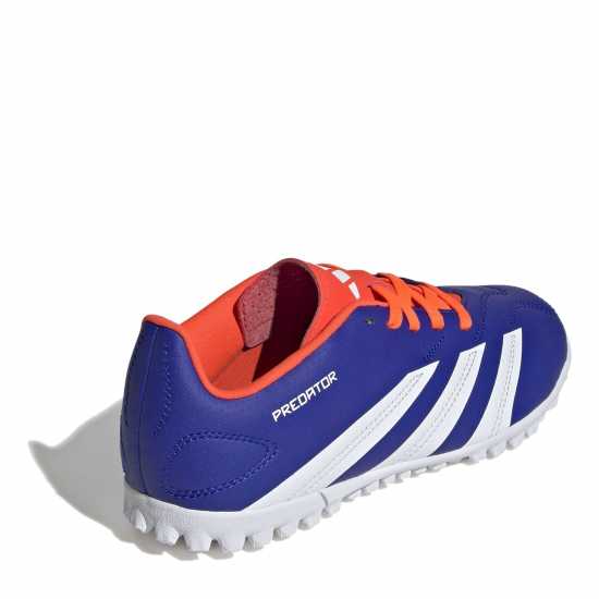 Adidas Predator 24 Club Childrens Astro Turf Football Boots Син/Бял/Червен 