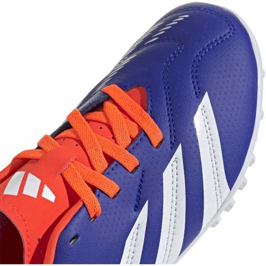 Adidas Predator 24 Club Childrens Astro Turf Football Boots Син/Бял/Червен 