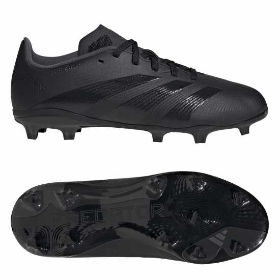 adidas Predator 24 League Children's Firm Ground Boots Черно/Сиво Детски футболни бутонки