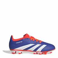 adidas Predator 24 Club Children's Flexible Ground Football Boots Син/Бял/Червен Детски футболни бутонки