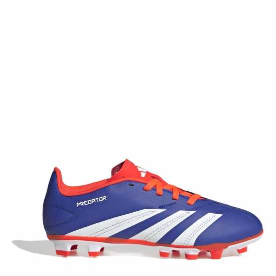 adidas Predator 24 Club Children's Flexible Ground Football Boots Син/Бял/Червен Детски футболни бутонки