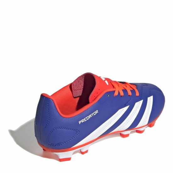 adidas Predator 24 Club Children's Flexible Ground Football Boots Син/Бял/Червен Детски футболни бутонки