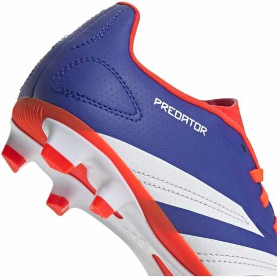 adidas Predator 24 Club Children's Flexible Ground Football Boots Син/Бял/Червен Детски футболни бутонки