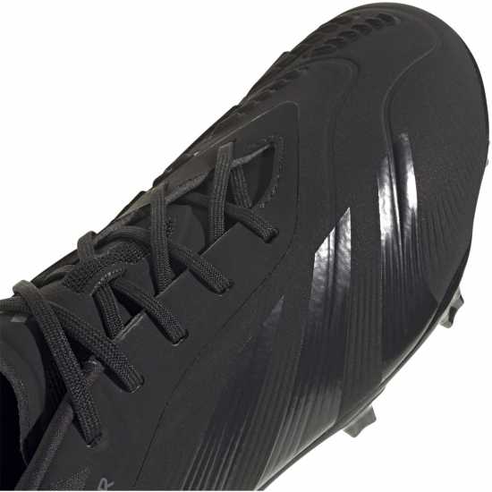 Adidas Predator 24 Elite Children Firm Ground Football Boots Черно/Сиво 