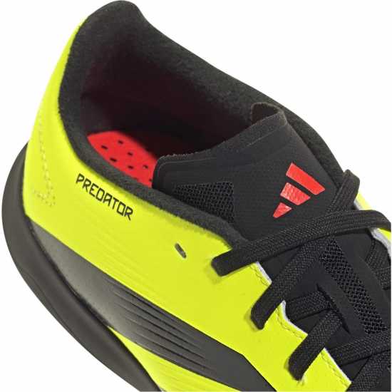 adidas Predator 24 League Children's Astro Turf Football Boots Жълто/Черно/Червено 