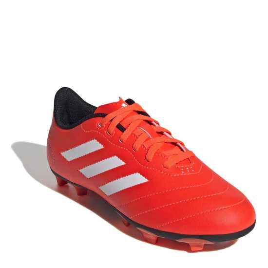 Adidas Детски Футболни Бутонки Goletto Viii Firm Ground Football Boots Kids Червено/Бяло Детски футболни бутонки