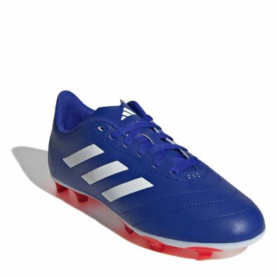 Adidas Детски Футболни Бутонки Goletto Viii Firm Ground Football Boots Kids Син/Бял/Червен Детски футболни бутонки