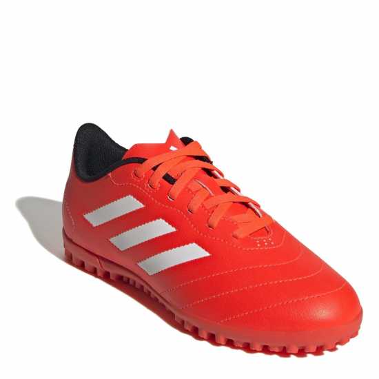 Adidas Детски Футболни Бутонки Goletto Viii Astro Turf Football Boots Kids Червено/Бяло Футболни стоножки