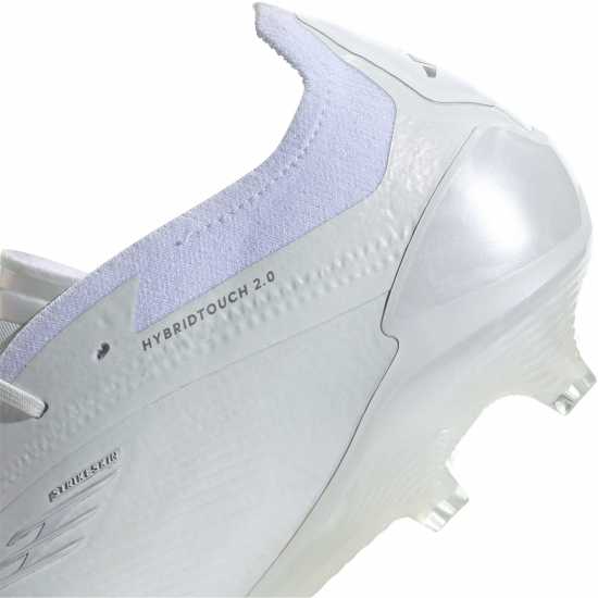 Adidas Predator Elite Fg Firm Ground Football Boots Boys Бяло/Сребърно 