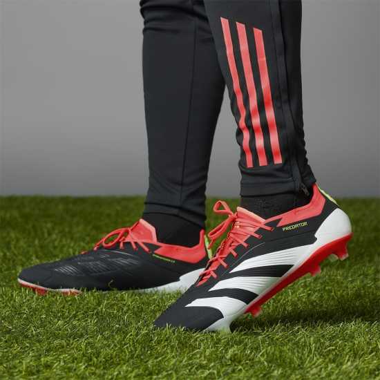 Adidas Predator Elite Fg Firm Ground Football Boots Boys Core Black/Ftwr 