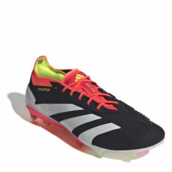 Adidas Predator Elite Fg Firm Ground Football Boots Boys Core Black/Ftwr 