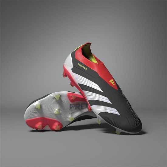 Adidas Predator Elite Ll Fg Firm Ground Football Boots Boys Основен черен/Ftwr 