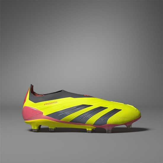 Adidas Predator Elite Ll Fg Firm Ground Football Boots Boys Отбор Слънчево Жълто 