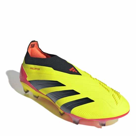 Adidas Predator Elite Ll Fg Firm Ground Football Boots Boys Отбор Слънчево Жълто 