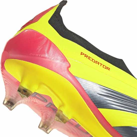 Adidas Predator Elite Ll Fg Firm Ground Football Boots Boys Отбор Слънчево Жълто 