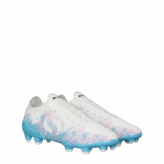 Sondico Blaze Junior Fg Football Boots Бяло/Розово/Синьо Детски футболни бутонки