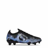 Sondico Blaze Junior Fg Football Boots Черно/Синьо Детски футболни бутонки