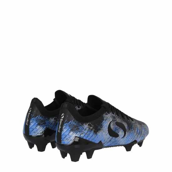 Sondico Blaze Junior Fg Football Boots Черно/Синьо Детски футболни бутонки