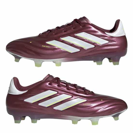 Adidas Copa Pure 2 Elite Fg Firm Ground Football Boots Boys Shadow Red/Ftwr 