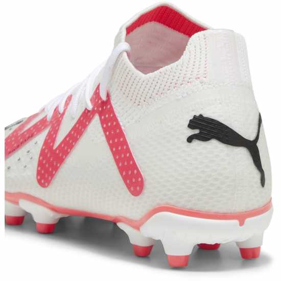 Puma Future .2 Junior Firm Ground Football Boots Бяло/Червено Puma Footwear