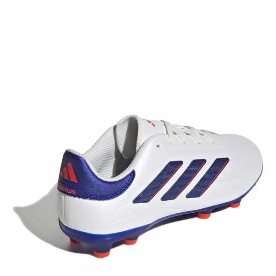 Adidas Copa Pure 2 League Juniors Firm Ground Football Boots Бяло/Синьо Детски футболни бутонки