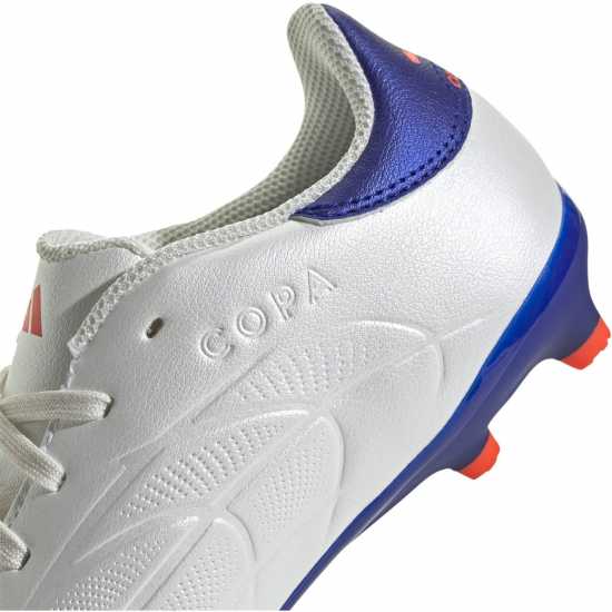 Adidas Copa Pure 2 League Juniors Firm Ground Football Boots Бяло/Синьо Детски футболни бутонки