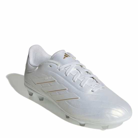 Adidas Copa Pure 2 League Juniors Firm Ground Football Boots Бяло/Бял/Златно Детски футболни бутонки