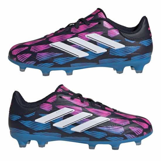 Adidas Copa Pure 2 League Juniors Firm Ground Football Boots Черно/Синьо Детски футболни бутонки