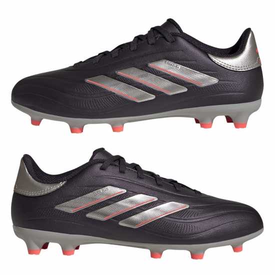 Adidas Copa Pure 2 League Juniors Firm Ground Football Boots Черно/сребро 