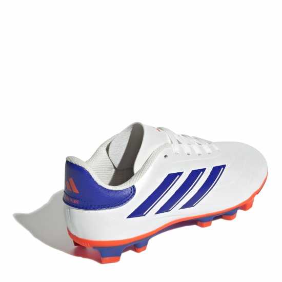 Adidas Copa Pure 2 Junior Firm Ground Football Boots Бяло/Синьо Детски футболни бутонки