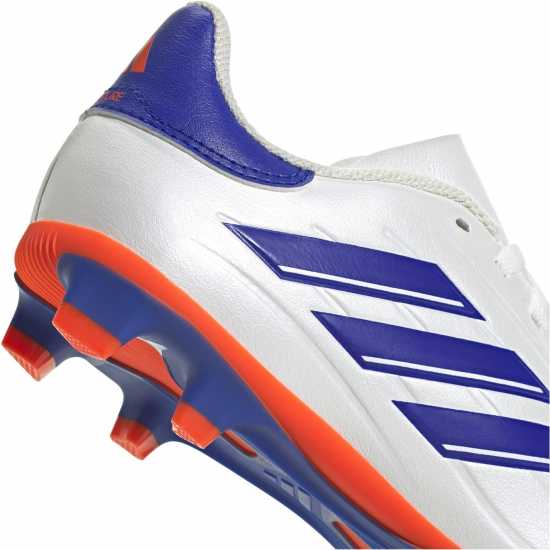 Adidas Copa Pure 2 Junior Firm Ground Football Boots Бяло/Синьо Детски футболни бутонки