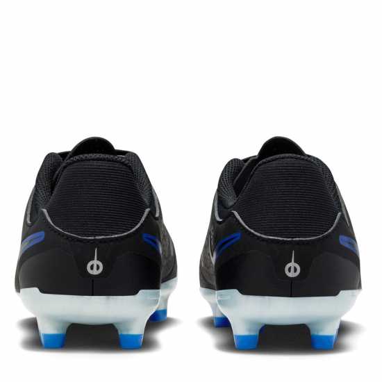 Nike Tiempo Legend 10 Academy Junior Firm Ground Football Boots Black/Chrome Детски футболни бутонки