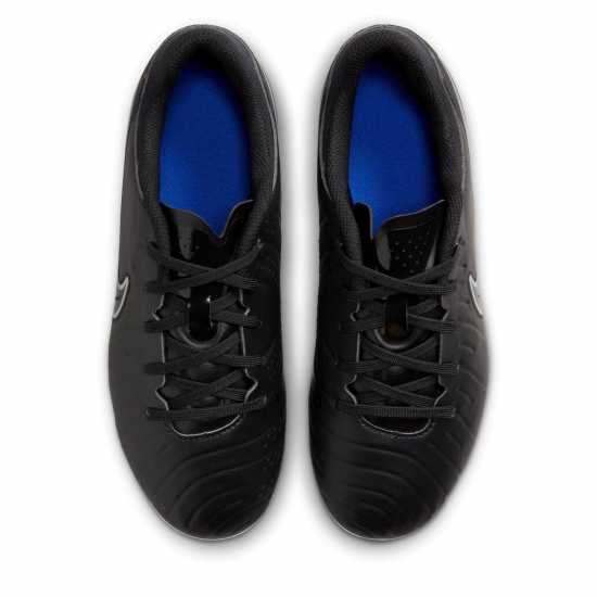 Nike Tiempo Legend 10 Academy Junior Firm Ground Football Boots Black/Chrome Детски футболни бутонки