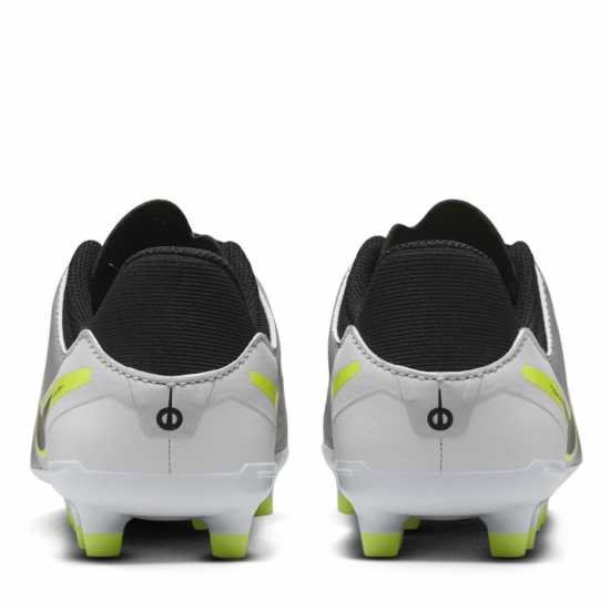 Nike Tiempo Legend 10 Academy Junior Firm Ground Football Boots Сребро/Волт 