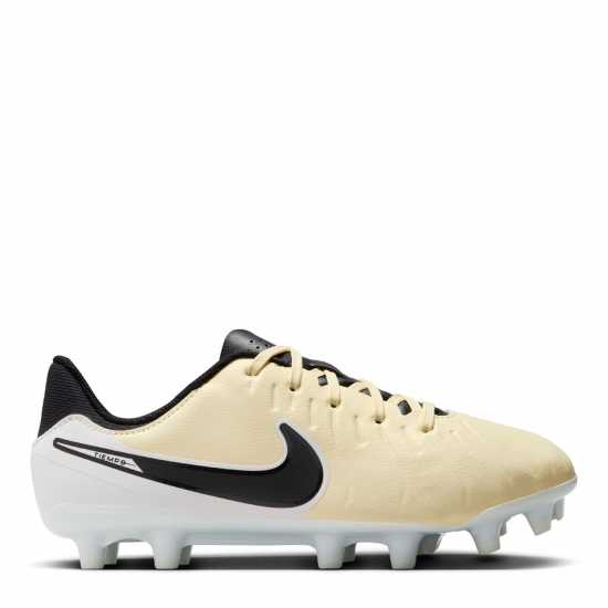 Nike Tiempo Legend 10 Academy Junior Firm Ground Football Boots Лимонада/Черно Детски футболни бутонки