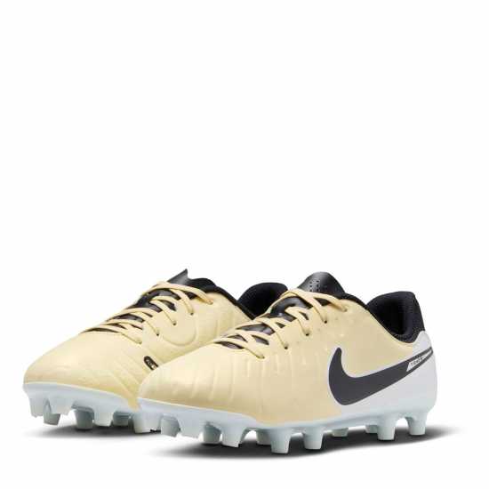 Nike Tiempo Legend 10 Academy Junior Firm Ground Football Boots Лимонада/Черно Детски футболни бутонки