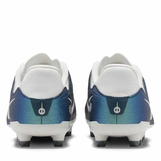 Nike Tiempo Legend 10 Academy Junior Firm Ground Football Boots Синьо-зелено Детски футболни бутонки