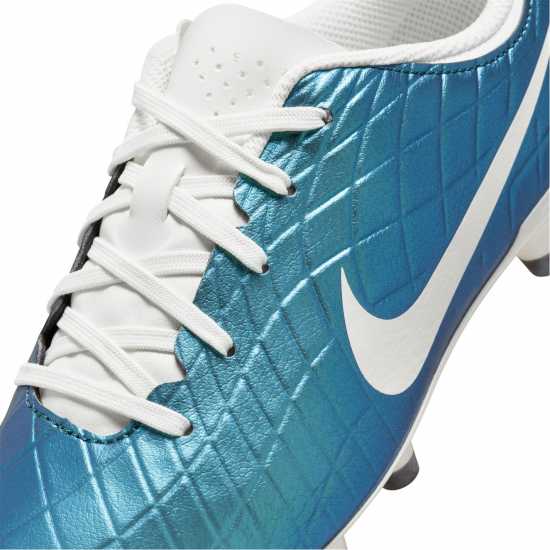 Nike Tiempo Legend 10 Academy Junior Firm Ground Football Boots Синьо-зелено Детски футболни бутонки