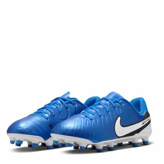 Nike Tiempo Legend 10 Academy Junior Firm Ground Football Boots Синьо/Балтийско Детски футболни бутонки