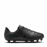 Nike Tiempo Legend 10 Club Junior Firm Ground Football Boots Черно/Зелено Детски футболни бутонки