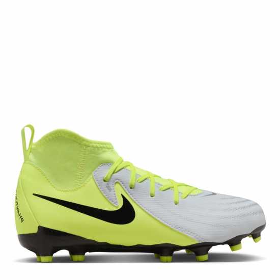 Nike Phantom Luna Ii Academy Junior Firm Ground Football Boots Сребро/Волт 