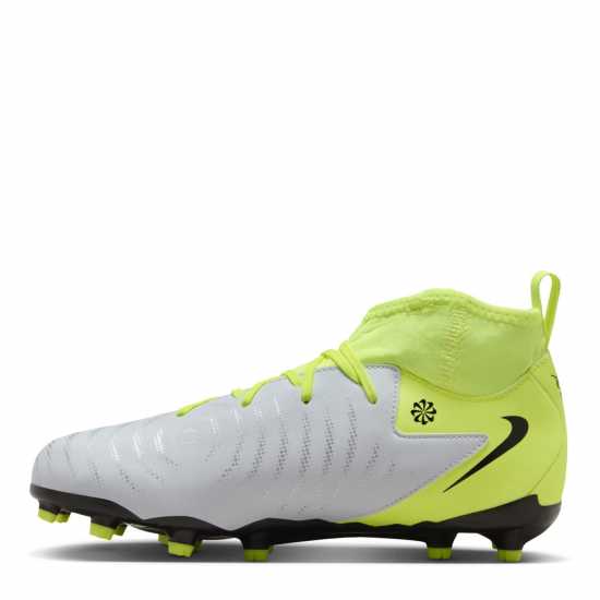 Nike Phantom Luna Ii Academy Junior Firm Ground Football Boots Сребро/Волт 