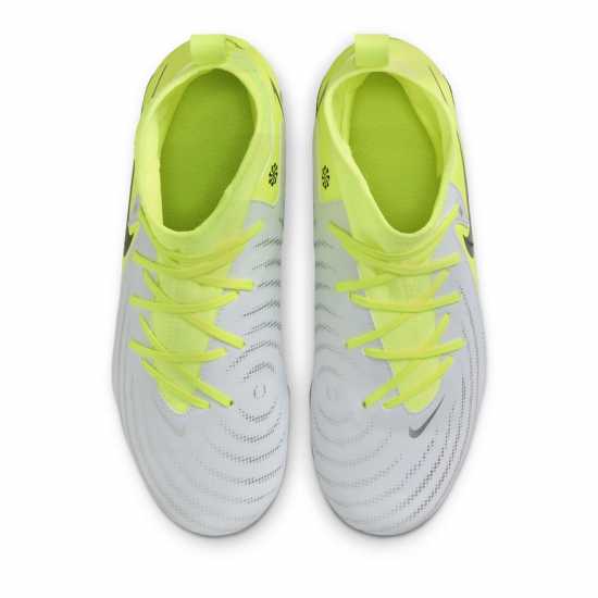 Nike Phantom Luna Ii Academy Junior Firm Ground Football Boots Сребро/Волт 