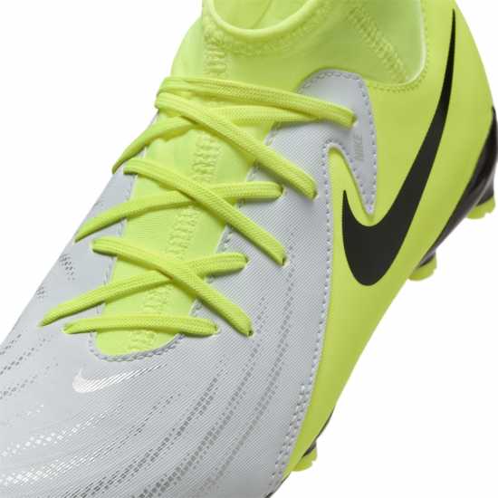 Nike Phantom Luna Ii Academy Junior Firm Ground Football Boots Сребро/Волт 