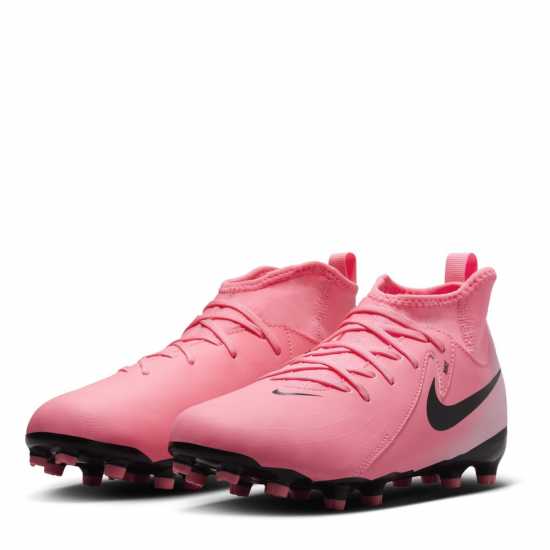 Nike Phantom Luna Ii Academy Junior Firm Ground Football Boots Оранжево/Черно Детски футболни бутонки